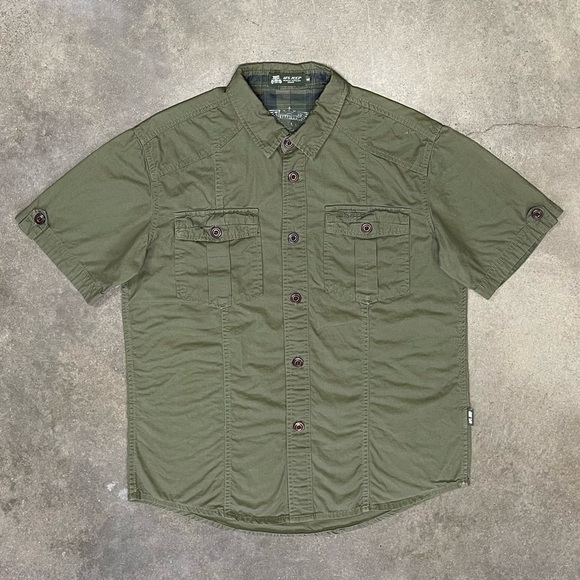 AFS Jeep Tactical Grunt Short Sleeve Button Up Shirt - Picture 2 of 9